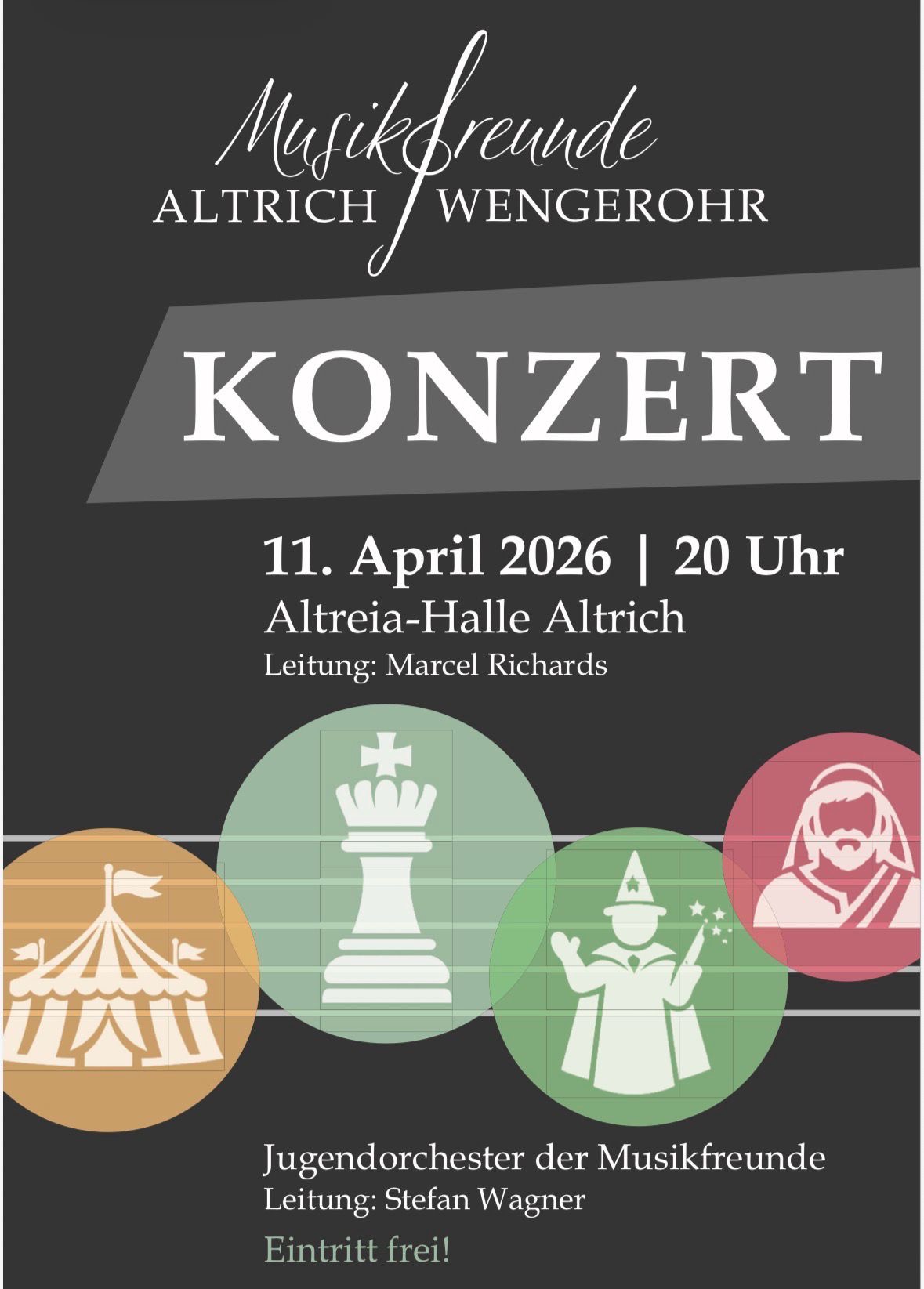 Musikerinnen und Musiker des Musikverein Wengerohr